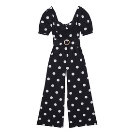 Brook Polka-Dot Wide Leg Jumpsuit