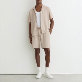 Tavolla Textured Drawstring Shorts