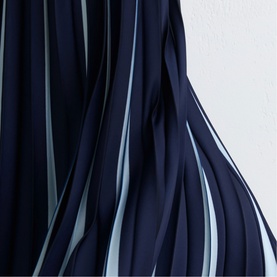 Serena Contrast Pleated Skirt