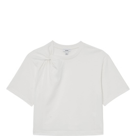 Esme Twist Detail Boxy T-Shirt