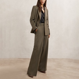Solene Wide Leg Suit Trousers