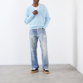 Logo Brushed Cardigan