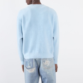 Logo Brushed Cardigan