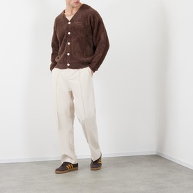 Logo Brushed Cardigan