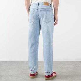 Logo Straight Leg Jeans