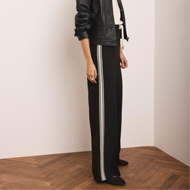 Crochet Striped Trousers