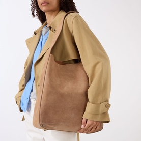 Avika Suede Shoulder Bag