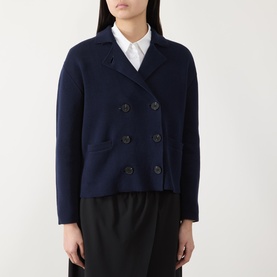 Delarose Double-Breasted Cardigan