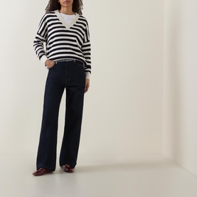 Foster Striped Knitted Sweater