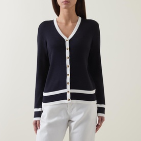 Leenah Stripe Cardigan