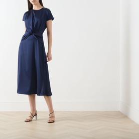 Lake Front-Twist Dress