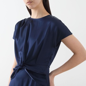 Lake Front-Twist Dress