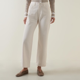 Dilys High-Rise Barrel Leg Jeans