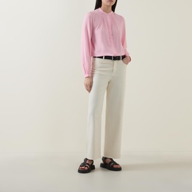 Leah Pleated Blouse