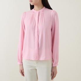 Leah Pleated Blouse