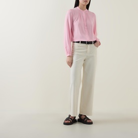 Leah Pleated Blouse