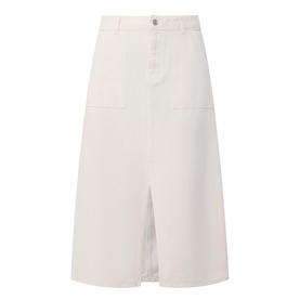 Dilys Mid-Rise Denim Skirt