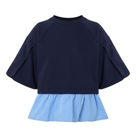 Dessy Layered Peplum Top