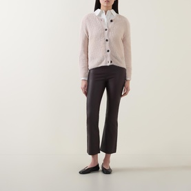 Cedar Cropped Bootcut Trousers
