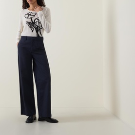 Diaz Wide Leg Trousers