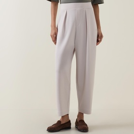 Pannie Ankle Length Barrel Trousers