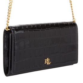 Adair Large Chain Croc Embossed Clutch