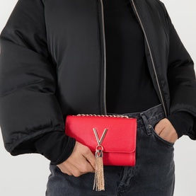 Divina Logo Pochette Bag