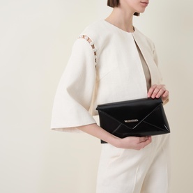 Emera Patent Pochette Bag