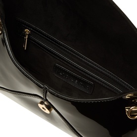 Emera Patent Pochette Bag