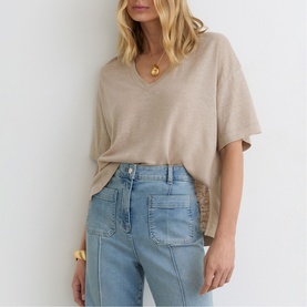 Ember Linen T-Shirt