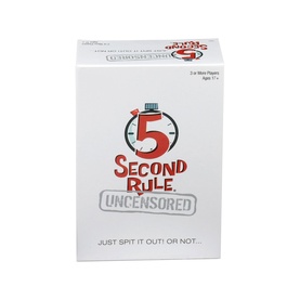 5 Second Rule Uncensored Board Game
