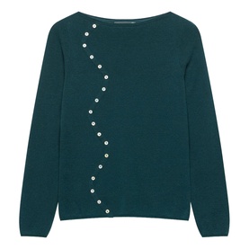 Button Detail Knitted Top