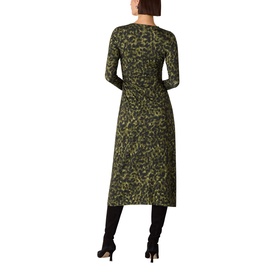 Animal Ruched Dress
