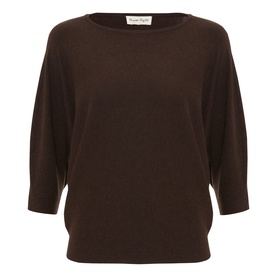 Cristine Batwing Knit Sweater