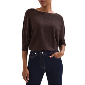 Cristine Batwing Knit Sweater