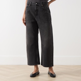 Deep Trance Dropped Boyfriend Jeans