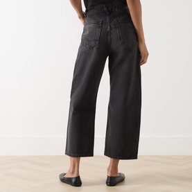 Deep Trance Dropped Boyfriend Jeans