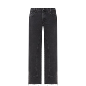 Risk Taker Mid-Rise Straight Leg Jeans