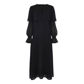 Hot Fix Cape Dress