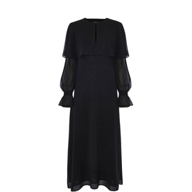 Hot Fix Cape Dress