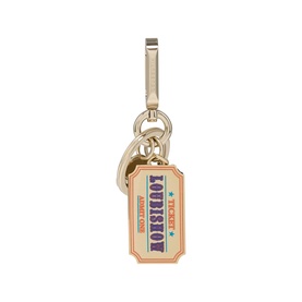 Circus Ticket Keyring