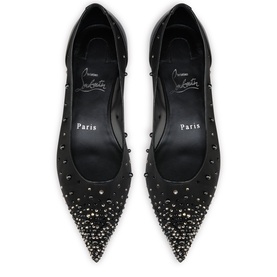 Miss Z Degrastrassina Mesh Ballet Flats