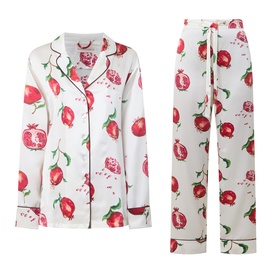 Lila Allegra Pomegranate Pyjama Set