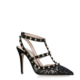 Rockstud 100 Lace Pumps