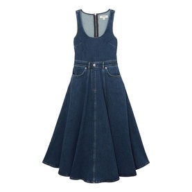 Rosie Denim Flared Dress