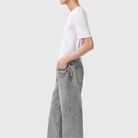 Lenny Loose High-Rise Straight Leg Jeans