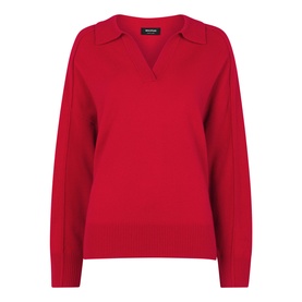 Knit Polo Sweater