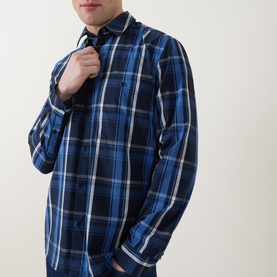 Fleet Check Print Shirt