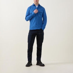 Scale Flap Pocket Logo Shirt