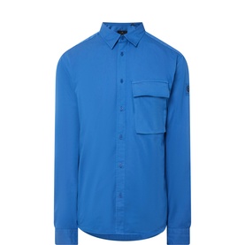 Scale Flap Pocket Logo Shirt